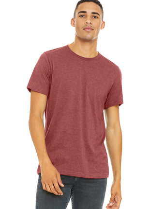 BELLA+CANVAS ® Unisex Heather CVC Short Sleeve Tee. BC3001CVC - Heather Canvas Red | Bella + Canvas