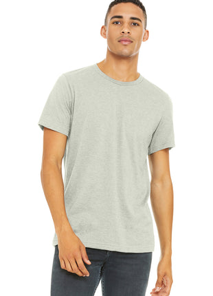 BELLA+CANVAS ® Unisex Heather CVC Short Sleeve Tee. BC3001CVC - Heather Cement | Bella + Canvas