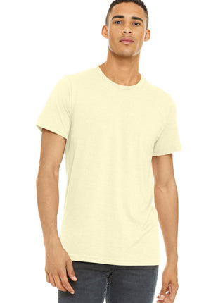 BELLA+CANVAS ® Unisex Heather CVC Short Sleeve Tee. BC3001CVC - Heather French Vanilla | Bella + Canvas