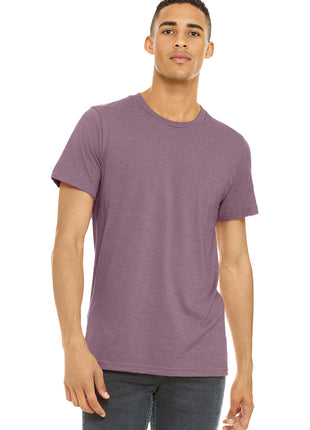 BELLA+CANVAS ® Unisex Heather CVC Short Sleeve Tee. BC3001CVC - Heather Orchid | Bella + Canvas