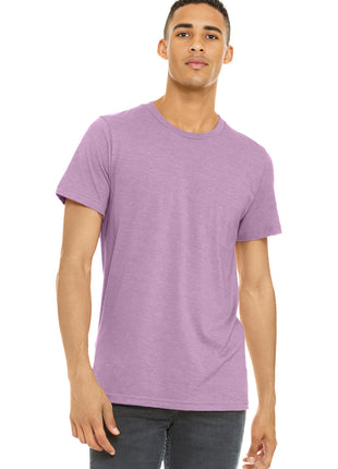 BELLA+CANVAS ® Unisex Heather CVC Short Sleeve Tee. BC3001CVC - Heather Prism Lilac | Bella + Canvas