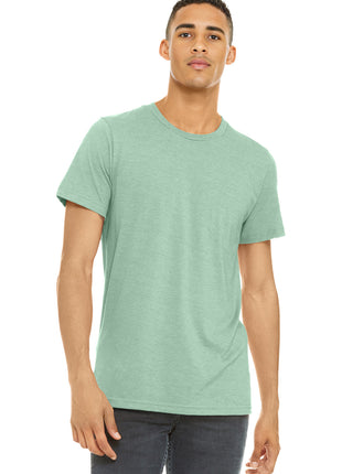 BELLA+CANVAS ® Unisex Heather CVC Short Sleeve Tee. BC3001CVC - Heather Prism Mint | Bella + Canvas