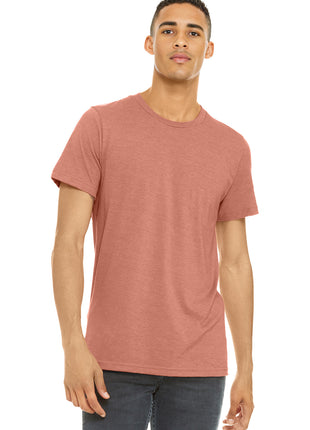 BELLA+CANVAS ® Unisex Heather CVC Short Sleeve Tee. BC3001CVC - Heather Prism Sunset | Bella + Canvas