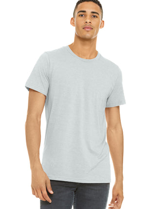 BELLA+CANVAS ® Unisex Heather CVC Short Sleeve Tee. BC3001CVC - Heather Silver | Bella + Canvas