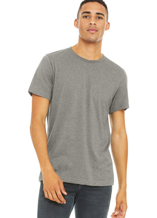 BELLA+CANVAS ® Unisex Heather CVC Short Sleeve Tee. BC3001CVC - Heather Stone | Bella + Canvas