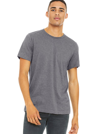 BELLA+CANVAS ® Unisex Heather CVC Short Sleeve Tee. BC3001CVC - Heather Storm | Bella + Canvas