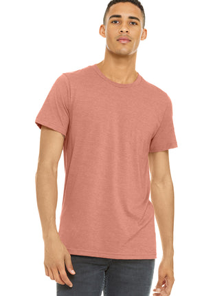 BELLA+CANVAS ® Unisex Heather CVC Short Sleeve Tee. BC3001CVC - Heather Sunset | Bella + Canvas