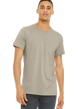 BELLA+CANVAS ® Unisex Heather CVC Short Sleeve Tee. BC3001CVC - Heather Tan | Bella + Canvas