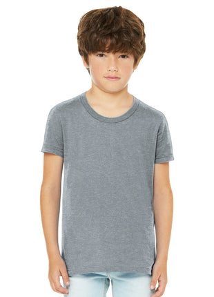 BELLA+CANVAS® Youth Heather CVC Tee BC3001YCVC - Athletic Heather | Bella + Canvas