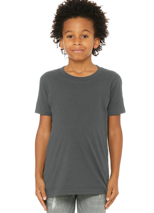 BELLA+CANVAS ® Youth Jersey Short Sleeve Tee. BC3001Y - Asphalt | Bella + Canvas