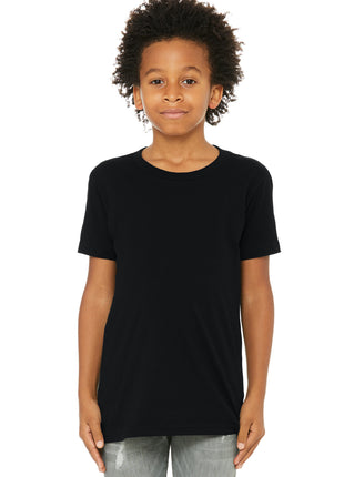 BELLA+CANVAS ® Youth Jersey Short Sleeve Tee. BC3001Y - Black | Bella + Canvas