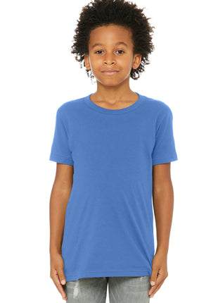 BELLA+CANVAS ® Youth Jersey Short Sleeve Tee. BC3001Y - Columbia Blue | Bella + Canvas