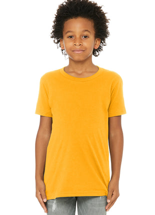 BELLA+CANVAS ® Youth Jersey Short Sleeve Tee. BC3001Y - Gold | Bella + Canvas