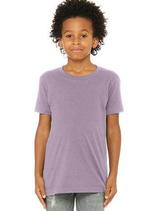 BELLA+CANVAS ® Youth Jersey Short Sleeve Tee. BC3001Y - Light Violet | Bella + Canvas