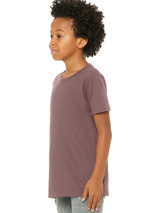 BELLA+CANVAS ® Youth Jersey Short Sleeve Tee. BC3001Y - Mauve | Bella + Canvas