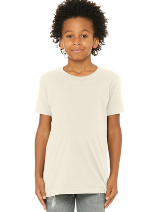 BELLA+CANVAS ® Youth Jersey Short Sleeve Tee. BC3001Y - Natural | Bella + Canvas