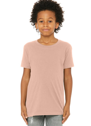 BELLA+CANVAS ® Youth Jersey Short Sleeve Tee. BC3001Y - Peach | Bella + Canvas