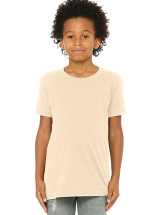 BELLA+CANVAS ® Youth Jersey Short Sleeve Tee. BC3001Y - Soft Cream | Bella + Canvas