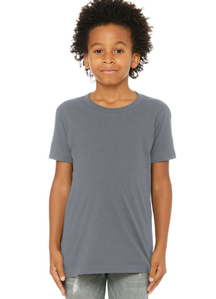 BELLA+CANVAS ® Youth Jersey Short Sleeve Tee. BC3001Y - Storm | Bella + Canvas