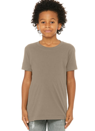 BELLA+CANVAS ® Youth Jersey Short Sleeve Tee. BC3001Y - Tan | Bella + Canvas