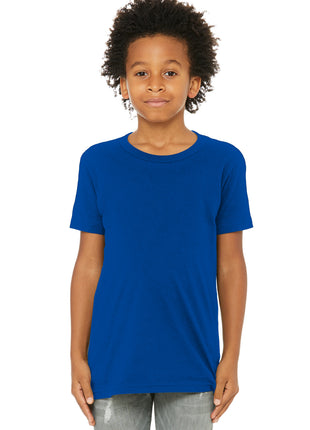 BELLA+CANVAS ® Youth Jersey Short Sleeve Tee. BC3001Y - True Royal | Bella + Canvas