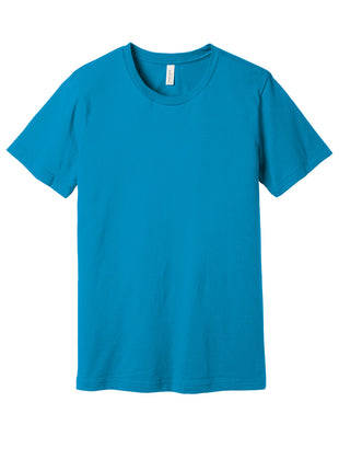 BELLA+CANVAS ® Unisex Jersey Short Sleeve Tee. BC3001 - Aqua | Bella + Canvas