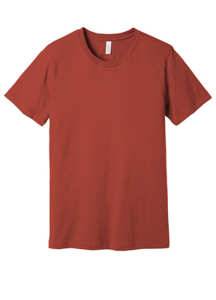 BELLA+CANVAS ® Unisex Jersey Short Sleeve Tee. BC3001 - Rust | Bella + Canvas