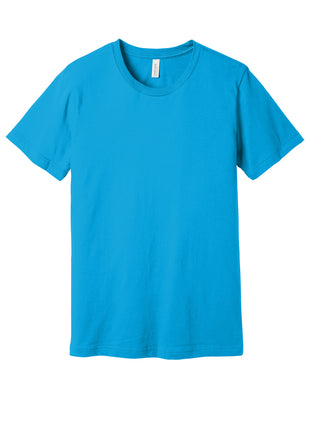 BELLA+CANVAS ® Unisex Jersey Short Sleeve Tee. BC3001 - Turquoise | Bella + Canvas