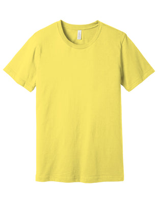 BELLA+CANVAS ® Unisex Jersey Short Sleeve Tee. BC3001 - Yellow | Bella + Canvas