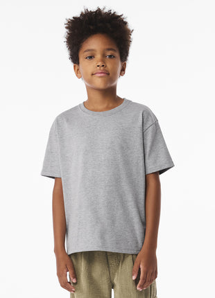BELLA+CANVAS® Youth 6-Ounce Heavyweight Tee BC3010Y - Athletic Heather | Bella + Canvas