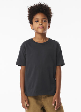 BELLA+CANVAS® Youth 6-Ounce Heavyweight Tee BC3010Y - Dark Grey | Bella + Canvas