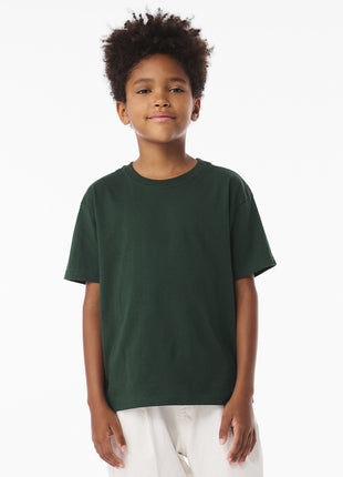 BELLA+CANVAS® Youth 6-Ounce Heavyweight Tee BC3010Y - Forest | Bella + Canvas