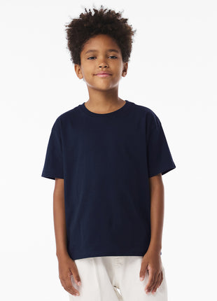 BELLA+CANVAS® Youth 6-Ounce Heavyweight Tee BC3010Y - Navy | Bella + Canvas