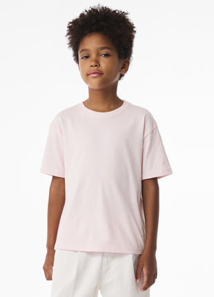 BELLA+CANVAS® Youth 6-Ounce Heavyweight Tee BC3010Y - Soft Pink | Bella + Canvas