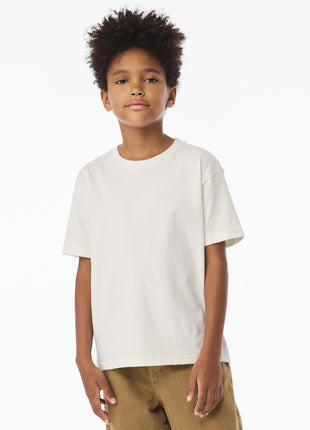 BELLA+CANVAS® Youth 6-Ounce Heavyweight Tee BC3010Y - Vintage White | Bella + Canvas