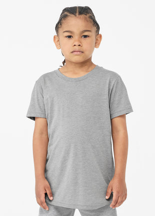 BELLA+CANVAS ® Youth Triblend Short Sleeve Tee. BC3413Y - Athletic Grey Triblend | Bella + Canvas