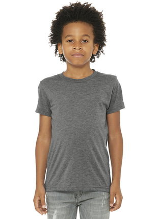 BELLA+CANVAS ® Youth Triblend Short Sleeve Tee. BC3413Y - Grey Triblend | Bella + Canvas