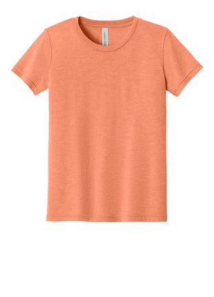 BELLA+CANVAS ® Youth Triblend Short Sleeve Tee. BC3413Y - Orange Triblend | Bella + Canvas