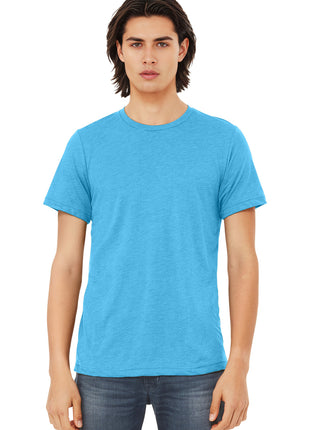 BELLA+CANVAS ® Unisex Triblend Short Sleeve Tee. BC3413 - Aqua Triblend | Bella + Canvas