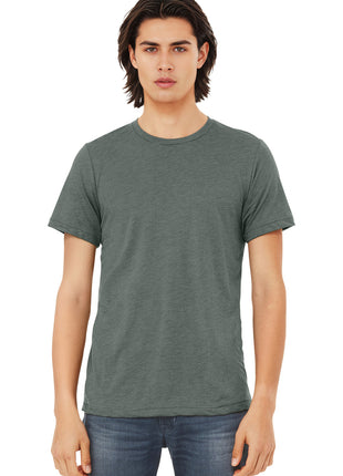 BELLA+CANVAS ® Unisex Triblend Short Sleeve Tee. BC3413 - Blue Storm Triblend | Bella + Canvas
