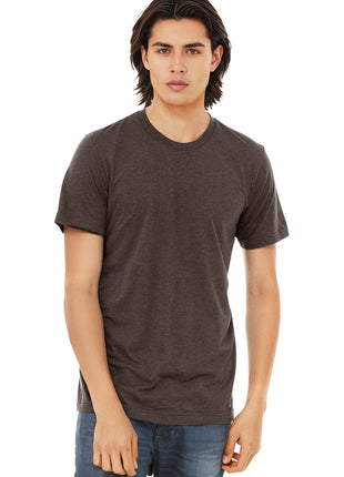 BELLA+CANVAS ® Unisex Triblend Short Sleeve Tee. BC3413 - Brown Triblend | Bella + Canvas