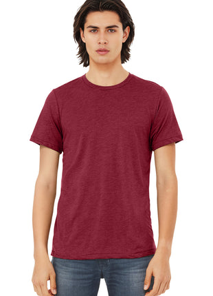 BELLA+CANVAS ® Unisex Triblend Short Sleeve Tee. BC3413 - Cardinal Triblend | Bella + Canvas