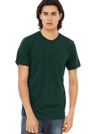 BELLA+CANVAS ® Unisex Triblend Short Sleeve Tee. BC3413 - Emerald Triblend | Bella + Canvas