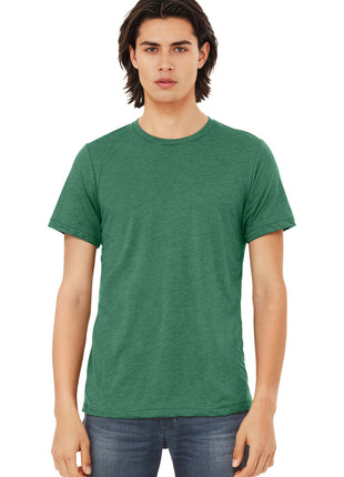 BELLA+CANVAS ® Unisex Triblend Short Sleeve Tee. BC3413 - Grass Green Triblend | Bella + Canvas