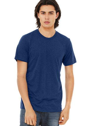 BELLA+CANVAS ® Unisex Triblend Short Sleeve Tee. BC3413 - Navy Triblend | Bella + Canvas