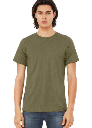 BELLA+CANVAS ® Unisex Triblend Short Sleeve Tee. BC3413 - Olive Triblend | Bella + Canvas