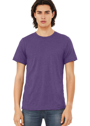 BELLA+CANVAS ® Unisex Triblend Short Sleeve Tee. BC3413 - Purple Triblend | Bella + Canvas