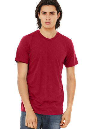 BELLA+CANVAS ® Unisex Triblend Short Sleeve Tee. BC3413 - Solid Red Triblend | Bella + Canvas