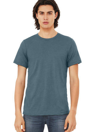 BELLA+CANVAS ® Unisex Triblend Short Sleeve Tee. BC3413 - Solid Slate Triblend | Bella + Canvas