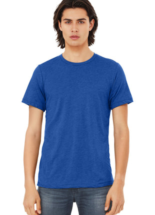 BELLA+CANVAS ® Unisex Triblend Short Sleeve Tee. BC3413 - True Royal Triblend | Bella + Canvas